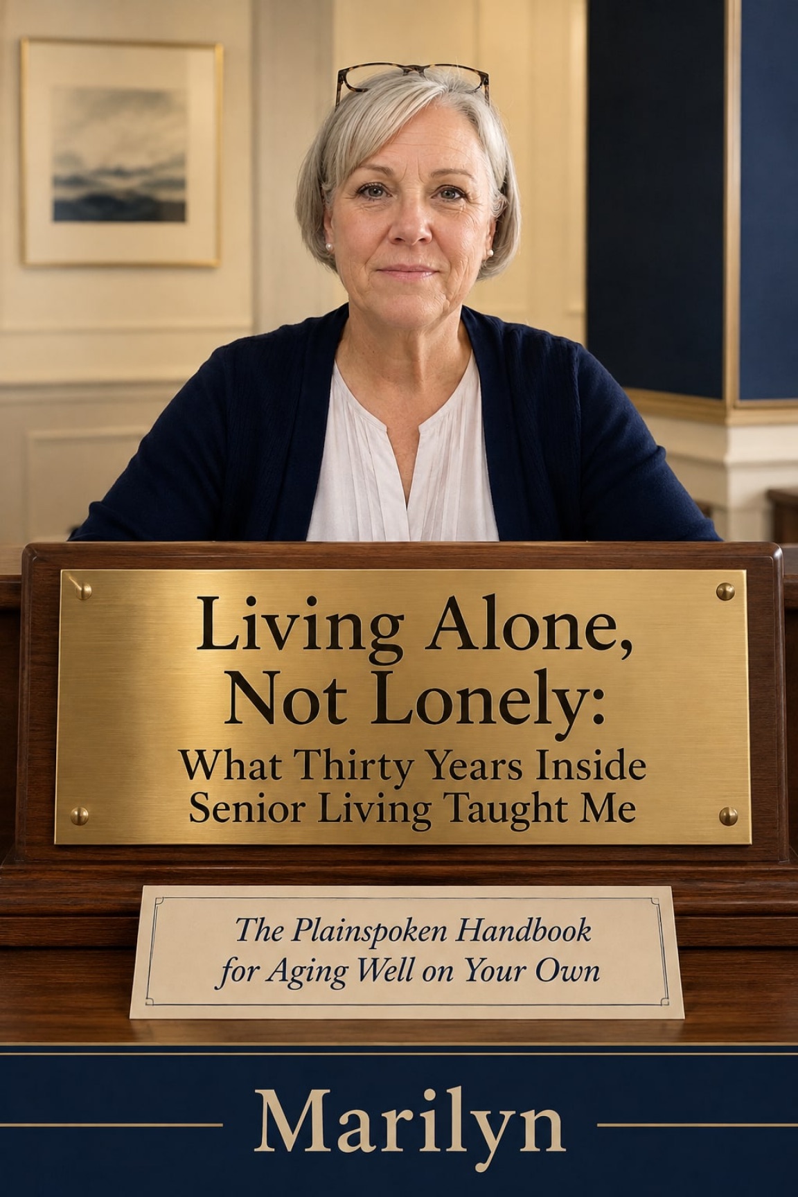 Cover of Living Alone, Not Lonely by Marilyn Vance